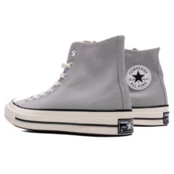 Converse Chuck 70 Hi - Grey Area/Egret/Black 8 Converse Chuck 70 Hi - Grey Area/Egret/Black -Feature Clothing Chuck 70 Hi Grey Area Egret Black A08615F 06 19 24 Feature KN 5