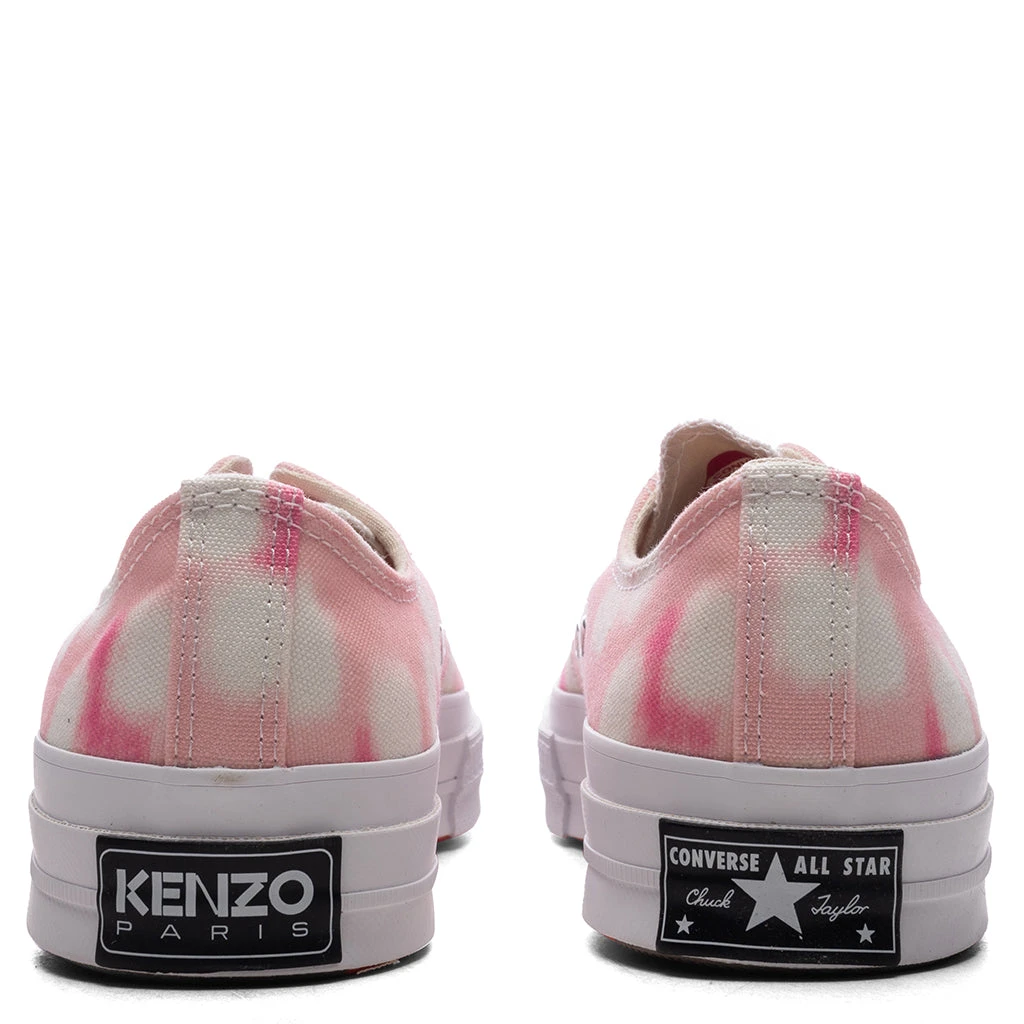 Converse X Kenzo Chuck 70 Ox - Pink Cosmos/Strawberry Cream 6 Converse X Kenzo Chuck 70 Ox - Pink Cosmos/Strawberry Cream - Image 4