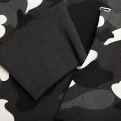 City Camo Shark Full Zip Hoodie - Black 10 City Camo Shark Full Zip Hoodie - Black -Feature Clothing City Camo Shark Full Zip Hoodie Black 001ZPJ201002MBLK 05 22 23 Feature VR 5