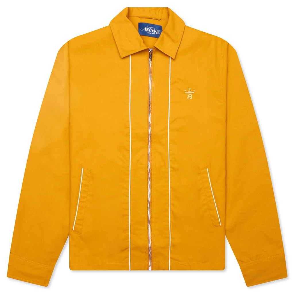 Classic Logo Coaches Jacket - Gold 3 Classic Logo Coaches Jacket - Gold