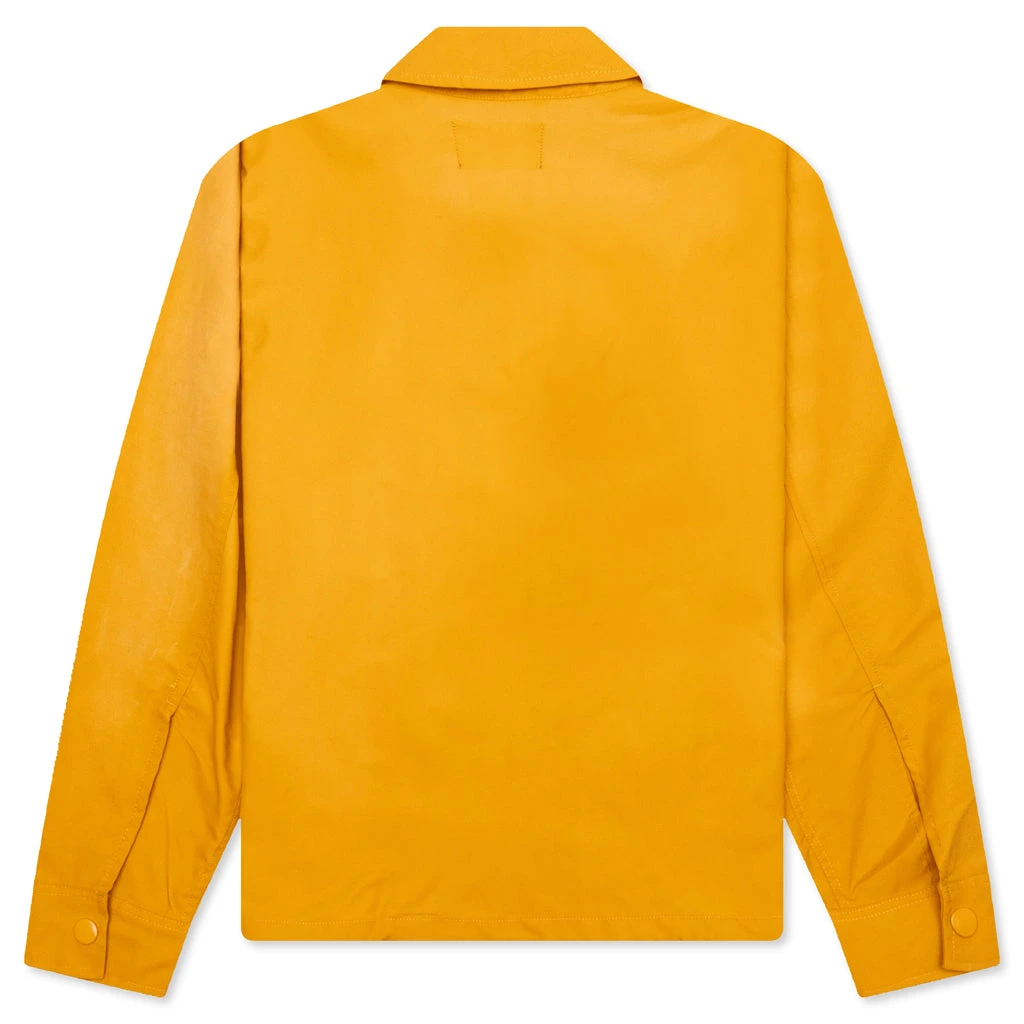 Classic Logo Coaches Jacket - Gold 4 Classic Logo Coaches Jacket - Gold - Image 2