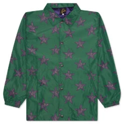 Coach Jacket - Green/Star