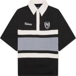 Collegiate S/S Polo Shirt - Off Black