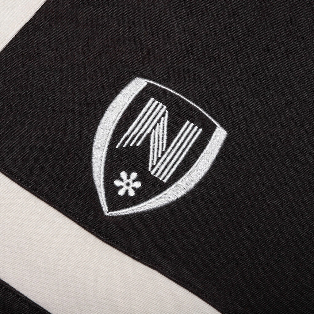 Collegiate S/S Polo Shirt - Off Black 6 Collegiate S/S Polo Shirt - Off Black - Image 4