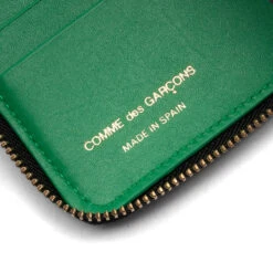Comme Des Garcons SA2100EF Embossed Forest Wallet - Green -Feature Clothing Comme des Garcons Embossed Forest Green Needs UPC SA2100EF GRN 01 30 23 Feature VR 6