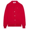 Comme Des Garçons Play Little Red Heart Cardigan - Red 2 Comme Des Garçons Play Little Red Heart Cardigan - Red -Feature Clothing Comme des Garcons PLAY Little Red Heart Cardigan Red AZ N054 051 3 02 28 23 Feature VR KN