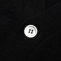 Comme Des Garçons Play Comme Des Garcons PLAY X The Artist Invader Button Cardigan - Black -Feature Clothing Comme des Garcons PLAY x the Artist Invader Button Cardigan Black AZ N088 051 1 09 23 23 Feature KN 6