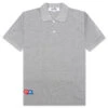 Comme Des Garçons Play Comme Des Garcons PLAY X The Artist Invader Women's Polo - Grey -Feature Clothing Comme des Garcons PLAY x the Artist Invader Women s Polo Grey AZ T335 051 2 09 06 23 Feature KN