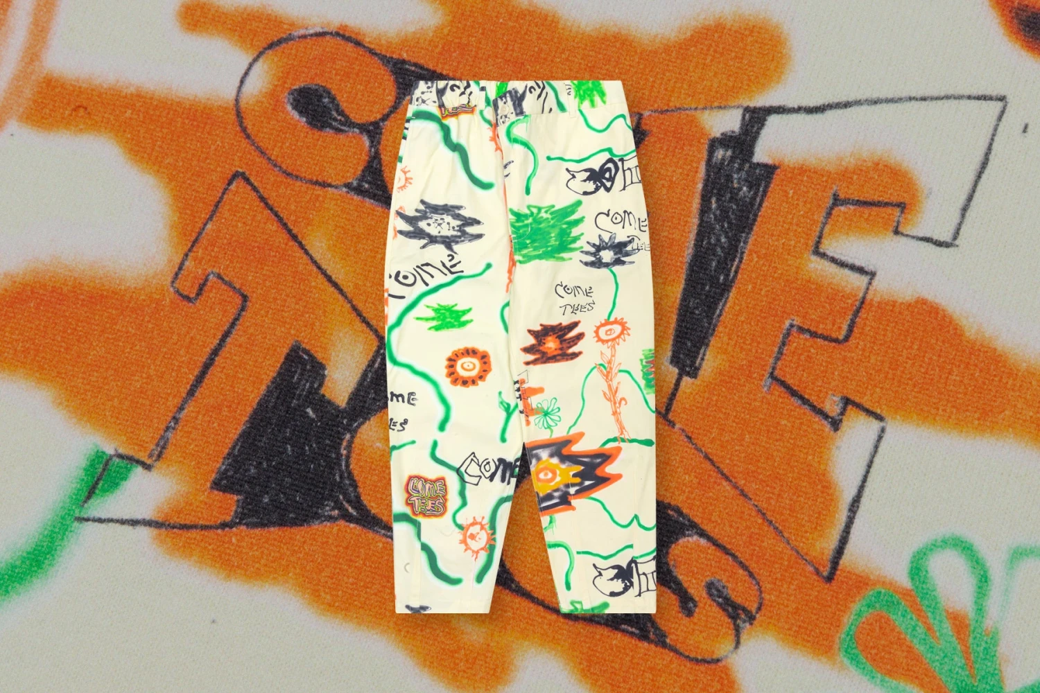 Converse X Come Tees Triangle Front Chino - Multi 4 Converse X Come Tees Triangle Front Chino - Multi - Image 2