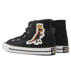 Converse X Jean-Michel Basquiat Toddler Chuck Taylor All Star Hi - Black/White -Feature Clothing Converse x Jean Michel Basquiat Toddler Chuck Taylor All Star Hi Black White 772588F 09 04 2021 01 3