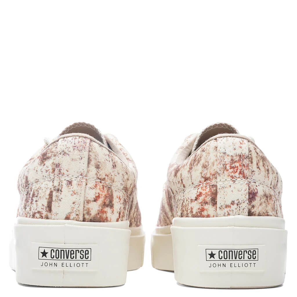 Converse X John Elliott Skid Grip Ox - Antique White/Brown 6 Converse X John Elliott Skid Grip Ox - Antique White/Brown - Image 4