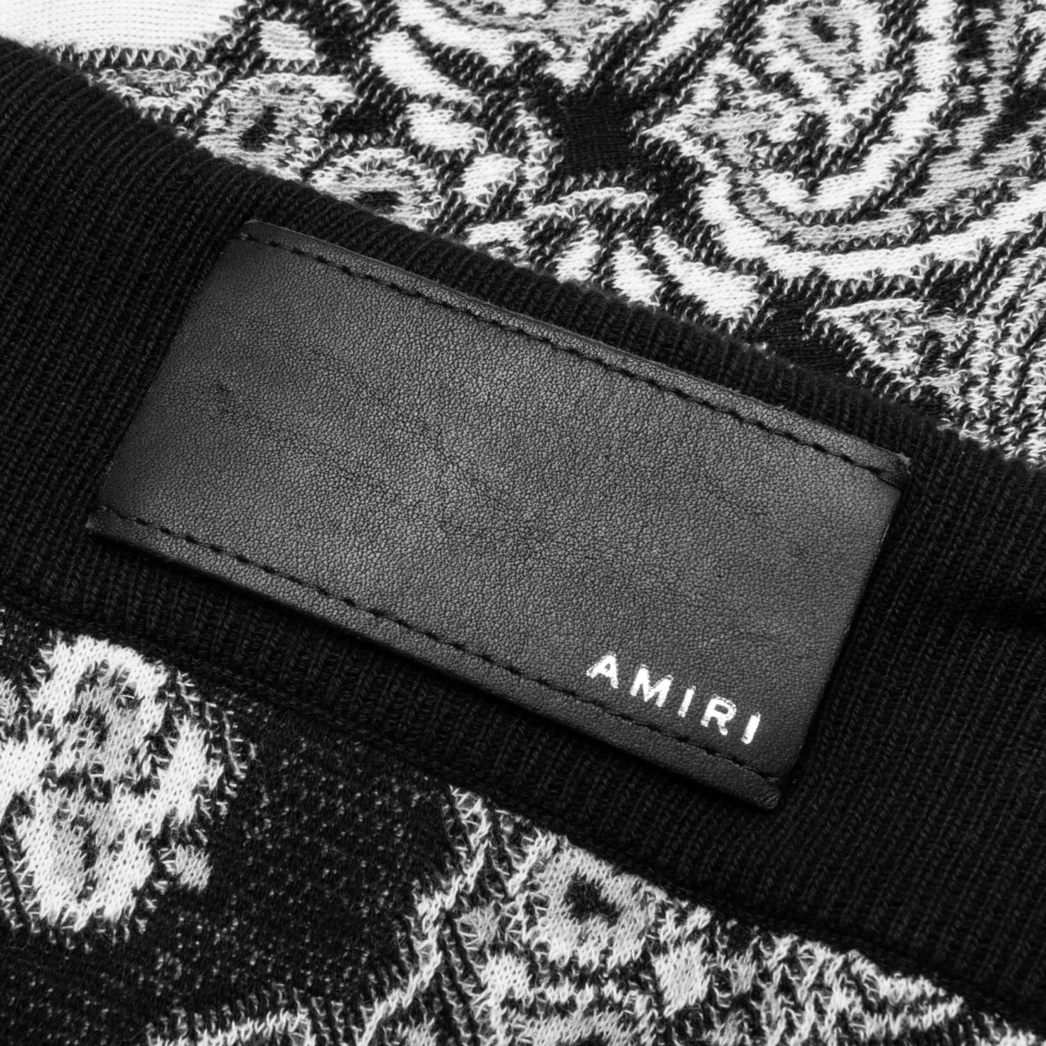 Amiri Cotton Bandana Short - Black 7 Amiri Cotton Bandana Short - Black - Image 5