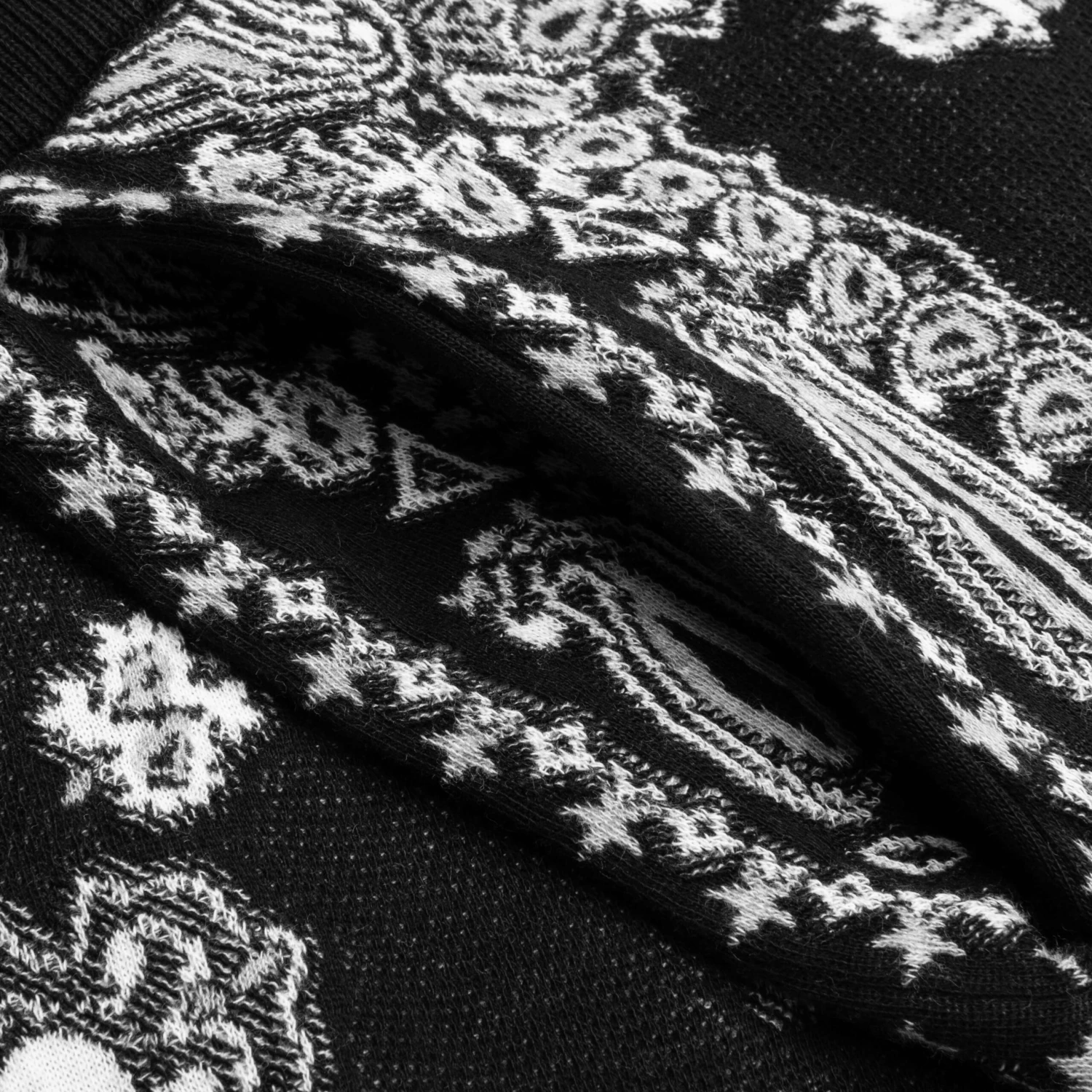 Amiri Cotton Bandana Short - Black 6 Amiri Cotton Bandana Short - Black - Image 4