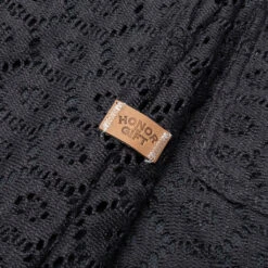 Crochet Short - Black -Feature Clothing Crochet Short Black HTG250223 BLK 07 13 25 Feature JA 6