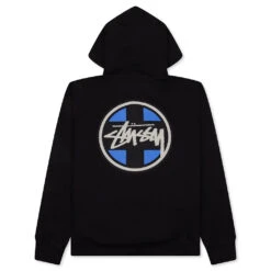 Stussy Cross Dot Hoodie - Black 8 Stussy Cross Dot Hoodie - Black -Feature Clothing Cross Dot Hoodie Black 1925112 BLAC 05 27 25 Feature JA 5