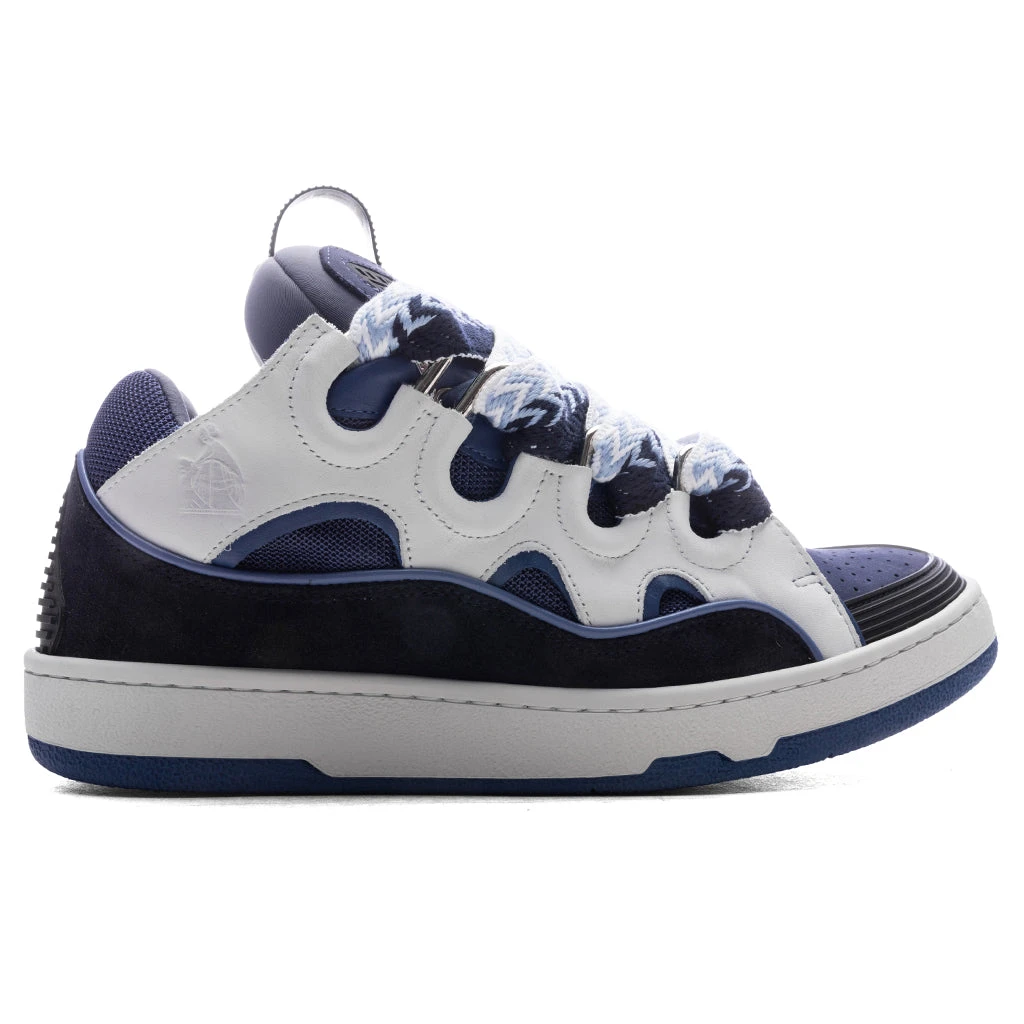 Lanvin Curb Sneakers - Black/Navy 3 Lanvin Curb Sneakers - Black/Navy