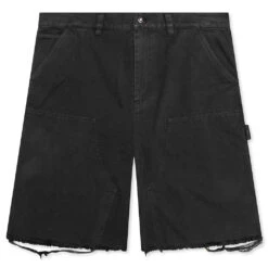 Cut Off Carpenter Short - Black