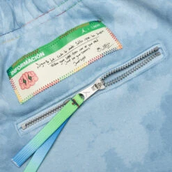 Jordan X J Balvin Fleece Pants - Celestine Blue/Leche Blue -Feature Clothing DR2960 447 M J JB FLC PANT CELESTINE BLUE LECHE BLUE 09 04 22 Feature JAYLEEN