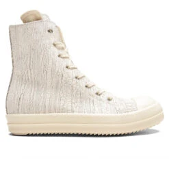 Denim Sneaks - Milk White