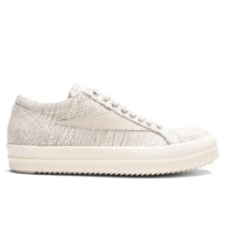 Denim Vintage Sneaks - Milk White