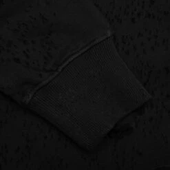 Destroyed Lighter Cap Hoodie - Black -Feature Clothing Destroyed Lighter Cap Hoodie Black AAUSW0221FA01 BLK0001 11 26 23 Feature VR 5