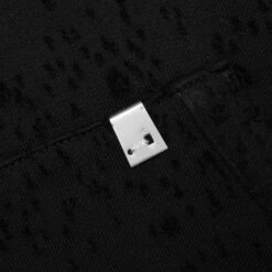 Destroyed Lighter Cap Hoodie - Black -Feature Clothing Destroyed Lighter Cap Hoodie Black AAUSW0221FA01 BLK0001 11 26 23 Feature VR 6