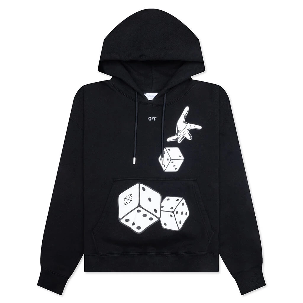 Dices Skate Hoodie - Black/White 3 Dices Skate Hoodie - Black/White