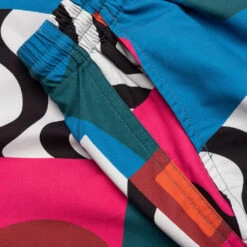 Distorted Water Swim Shorts - Multi -Feature Clothing Distorted Water Swim Shorts Multi 51435 06 11 24 Feature KN 7