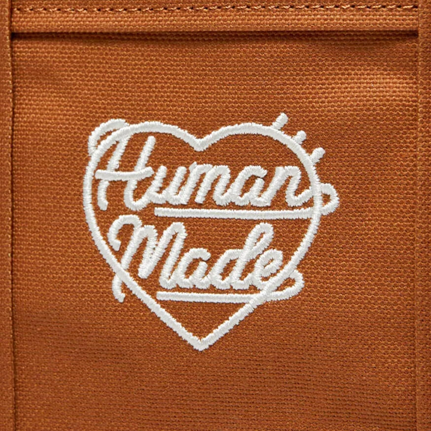 Duck Canvas Tote Small - Brown 5 Duck Canvas Tote Small - Brown - Image 3