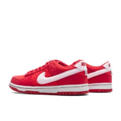 Nike Dunk Low (GS) 'Valentines Day' - Fire Red/Pink Foam/Light Crimson/White -Feature Clothing Dunk Low GS Fire Red Pink Foam Light Crimson FZ3548 612 01 12 24 Feature KN 5