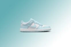Nike Dunk Low (GS) - White/Glacier Blue -Feature Clothing DunkLow GS White GlacierBlue DESKTOP RELEASES