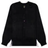 EP Mohair Cardigan - Black 2 EP Mohair Cardigan - Black -Feature Clothing EP Mohair Cardigan Black PU314 D 12 02 24 Feature VR