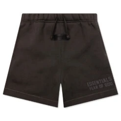 Kid's Essential Short - Off Black