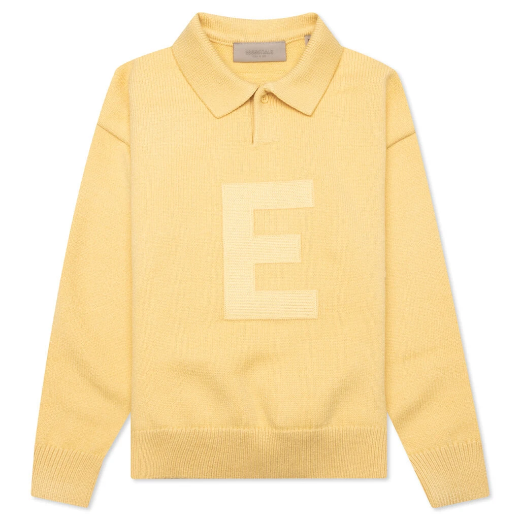 Kid's Knit Polo - Light Tuscan 3 Kid's Knit Polo - Light Tuscan