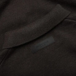 Kid's Knit Polo - Off Black 9 Kid's Knit Polo - Off Black -Feature Clothing Fear Of God Essentials Kid s Knit Polo Off Black 785BT222330K 06 06 23 Feature VR 11