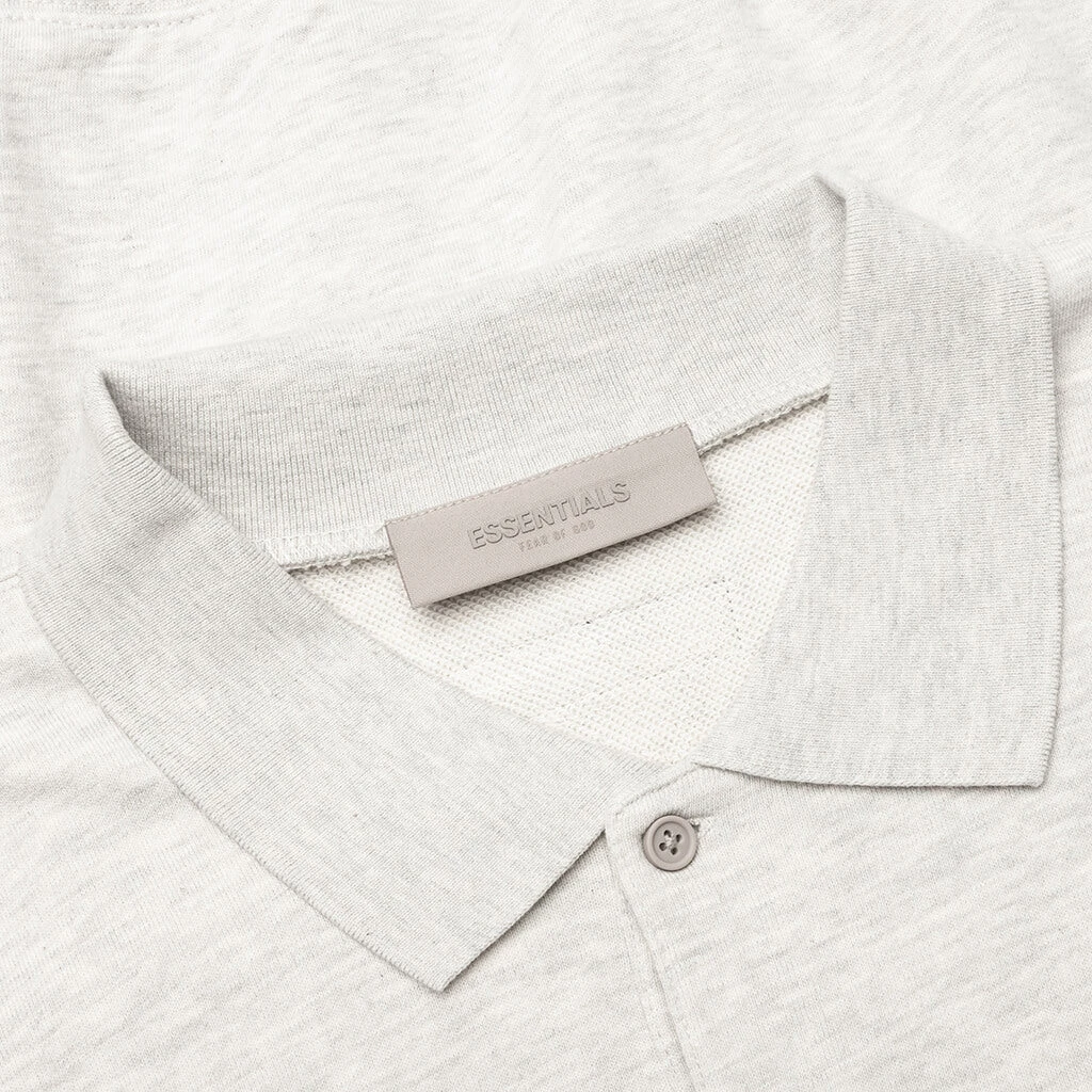 L/S Polo - Light Oatmeal 4 L/S Polo - Light Oatmeal - Image 2