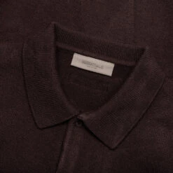 L/S Polo - Plum 9 L/S Polo - Plum -Feature Clothing Fear Of God Essentials L S Polo Plum 192BT222185F 06 09 23 Feature JP 6