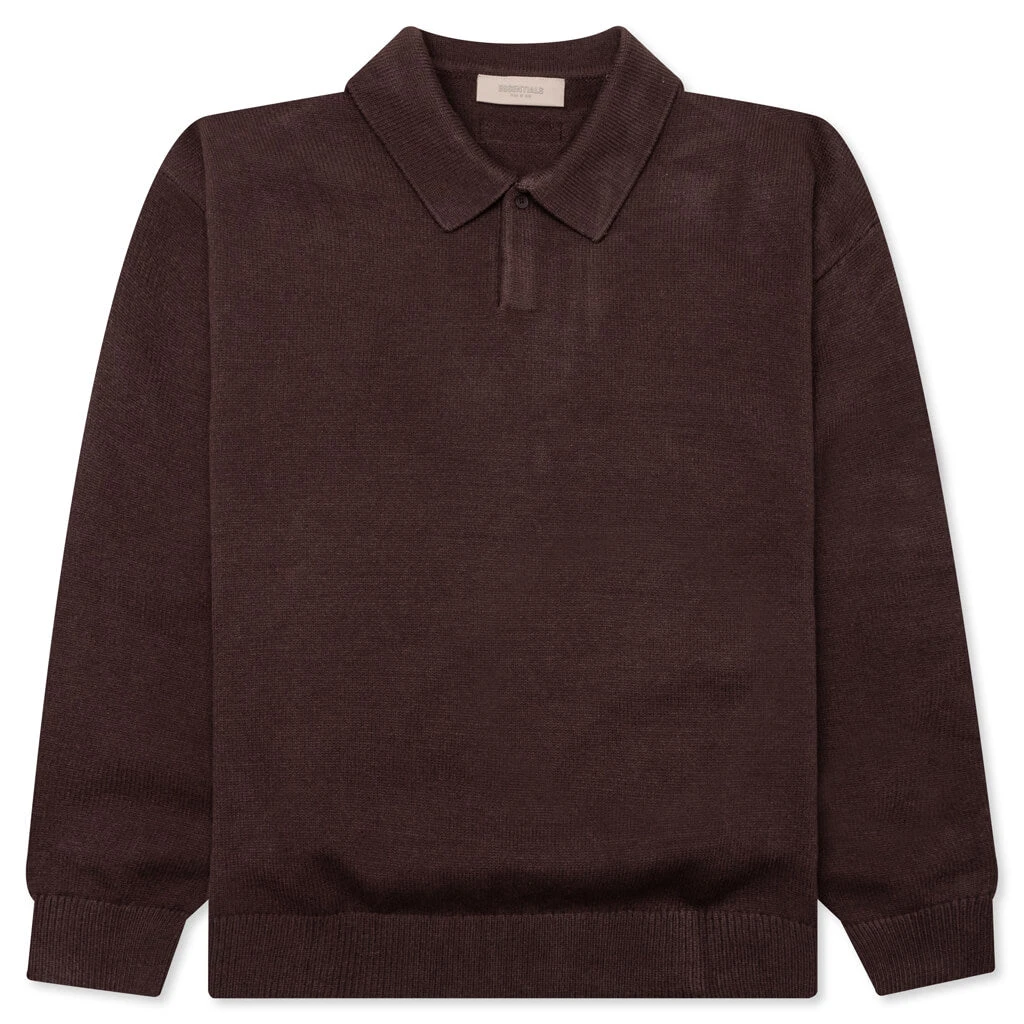 L/S Polo - Plum 3 L/S Polo - Plum