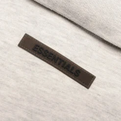 Essentials L/S Polo - Light Heather Oatmeal -Feature Clothing Fear Of God Essentials LS Polo Light Heather Oatmeal 192SU212092F 82