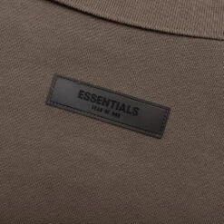 Essentials L/S Polo - Wood -Feature Clothing Fear Of God Essentials Ls Polo Wood 192SU224194F 12 19 22 S NF Feature 30