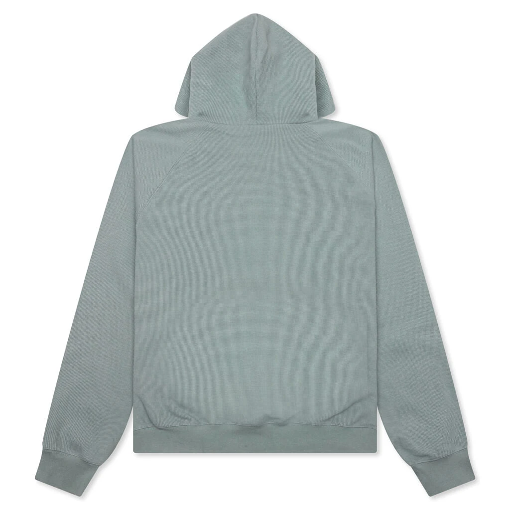 Waffle Raglan Hoodie - Sycamore 4 Waffle Raglan Hoodie - Sycamore - Image 2