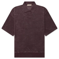 S/S Polo - Plum