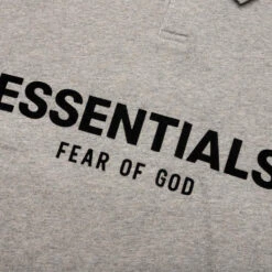 Kid's Core L/S Polo - Dark Oatmeal 10 Kid's Core L/S Polo - Dark Oatmeal -Feature Clothing Fear of God Essentials Kid s L S Polo Dark Oatmeal 785BT215063K 06 09 23 Feature JP 7