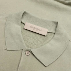 Essentials Kid's L/S Polo - Seafoam 10 Essentials Kid's L/S Polo - Seafoam -Feature Clothing Fear of God Essentials Kid s L S Polo Seafoam 785BT214191K 05 05 22 Feature
