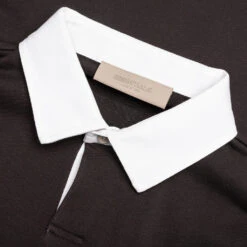 Essentials Rugby Polo - Iron 9 Essentials Rugby Polo - Iron -Feature Clothing Fear of God Essentials Rugby Polo Iron 192BT212010F 05 07 22 Feature 3