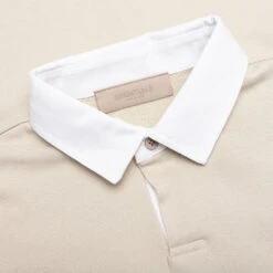 Essentials Rugby Polo - Wheat -Feature Clothing Fear of God Essentials Rugby Polo Wheat 192BT212011F 05 07 22 Feature 3
