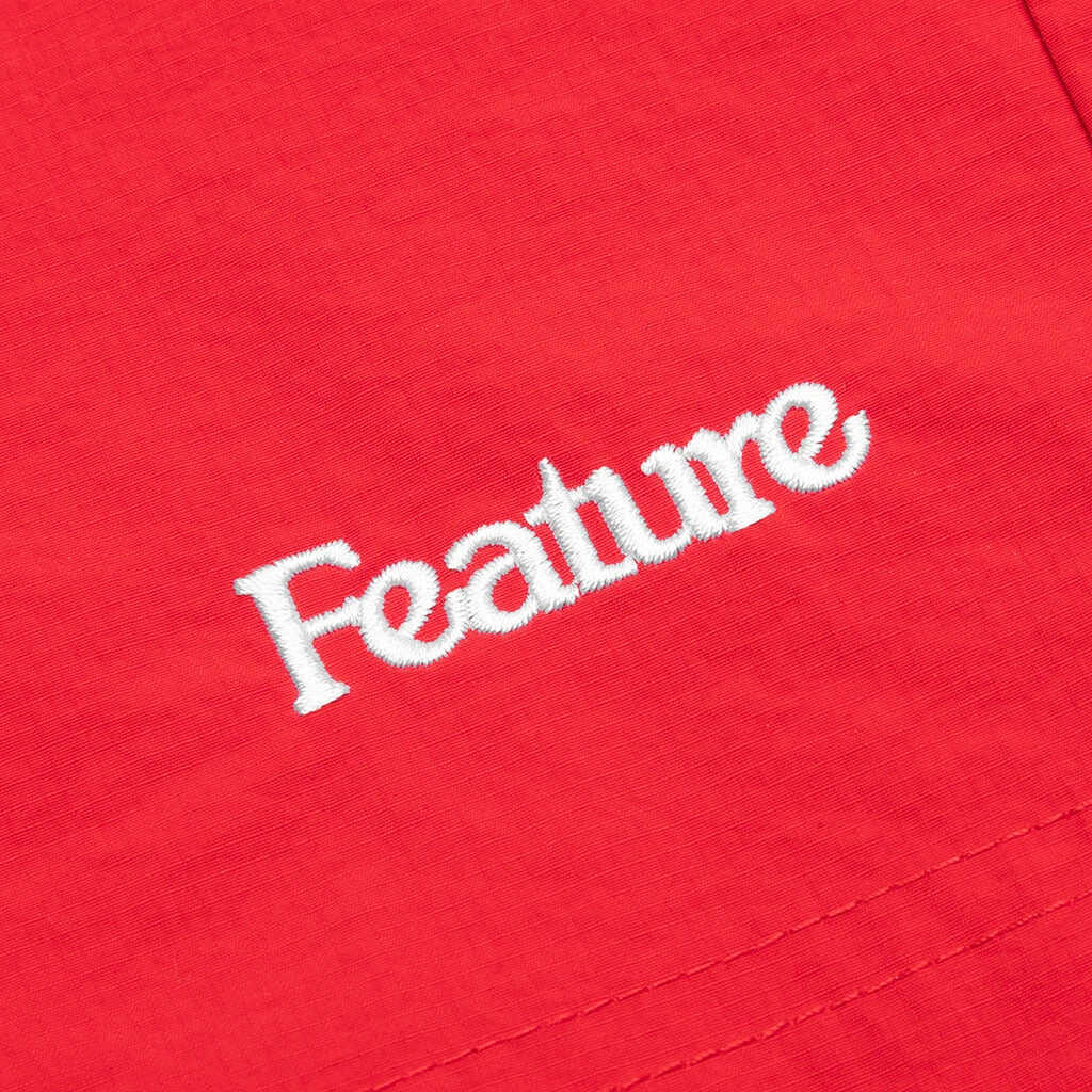 Cabana Short - Red 5 Cabana Short - Red - Image 3