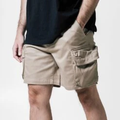 Hockney Cargo Shorts - Sand 17 Hockney Cargo Shorts - Sand -Feature Clothing Feature Hockney Cargo Shorts