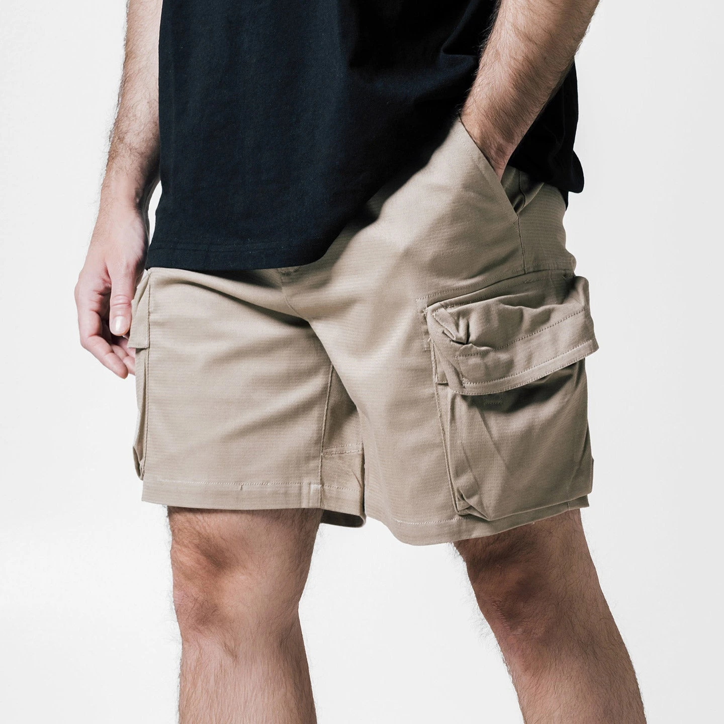 Hockney Cargo Shorts - Sand 10 Hockney Cargo Shorts - Sand - Image 8