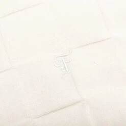 Palmer Checked L/S Sweater Polo - Clubhouse Cream -Feature Clothing Feature Palmer Checked Long Sleeve Polo Sweater Clubhouse Cream F042723X01CC 07 15 23 Feature KN 9